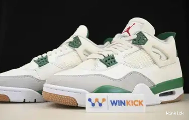 DR5415-103 "Pine Jordan SB Nike x 4 Air Green" 0628